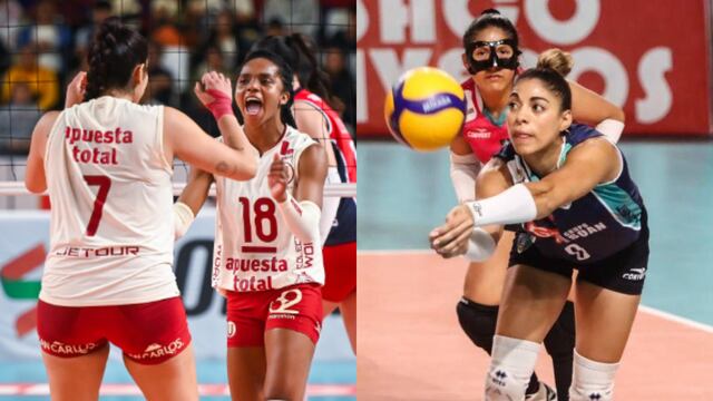 Universitario y Deportivo Soan juegan por la fecha 3 de la Liga Peruana de Vóley 2025/2026: hora y dónde ver el duelo | Foto: Composición EC