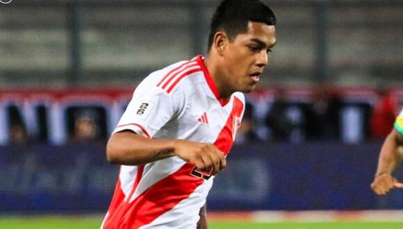 Joao Grimaldo disputó el segundo tiempo del Perú vs Brasil. (Foto: Selección Perú)