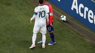 Argentina vs. Chile: Messi y Medel expulsados tras terrible choque en área chilena | VIDEO