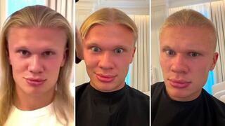 “Nueva temporada, nuevo corte”: Erling Haaland sorprende con drástico cambio de look