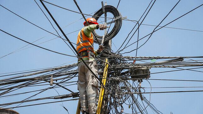Qué pasará con los cables aéreos tras nuevo reglamento del Poder Ejecutivo. (Foto: gob.pe)