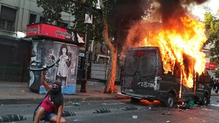 Protestas en Chile contra la brutalidad policial dejan 45 detenidos