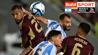 ByM Sports EN VIVO - ver partido Venezuela vs. Argentina por TV y Online