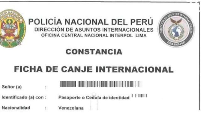 ¿Qué es la Ficha de Canje Internacional y cuáles son los requisitos para obtenerla?