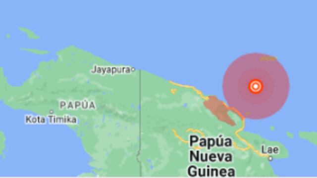 Terremoto de magnitud 6,3 sacude Papúa Nueva Guinea