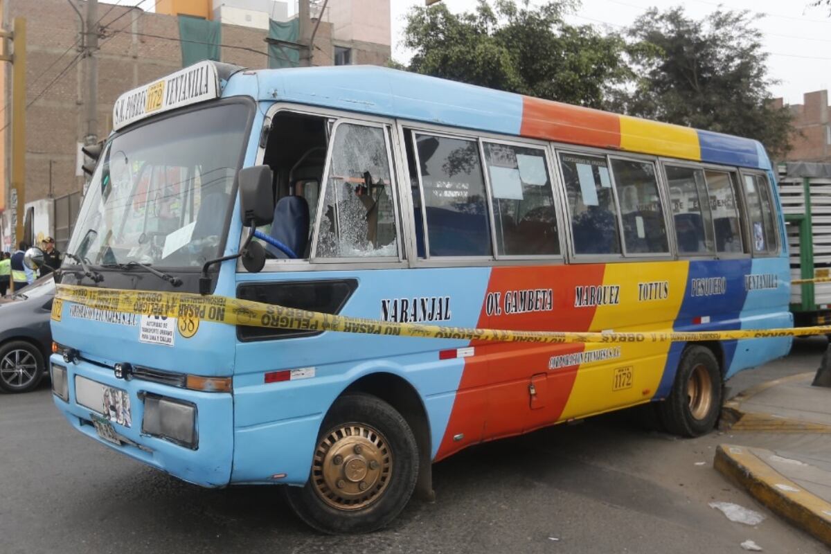 Ataque armado contra transporte público en Pacasmayo deja al chofer ileso pero genera alarma. (Foto: GEC)