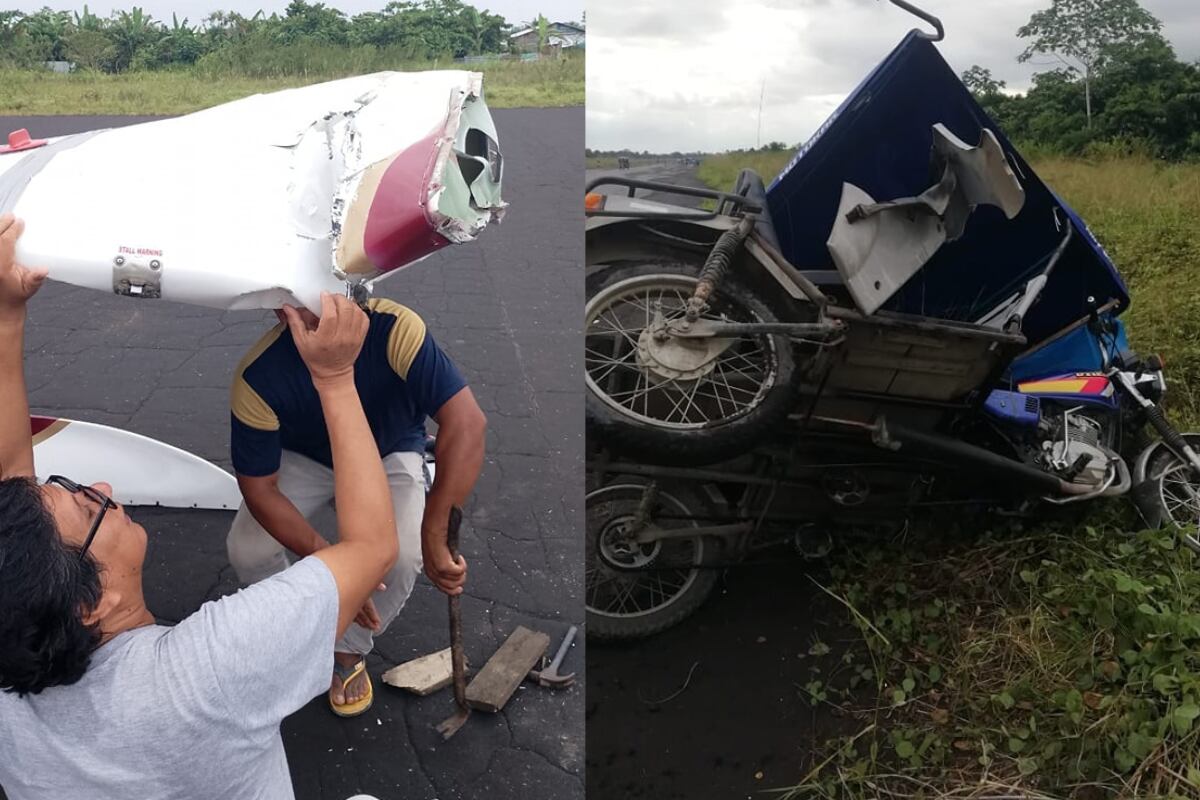 El incidente se reportó la mañana de este jueves 4 de julio. Persona herida tiene 19 años. Foto: Entérate, Loreto