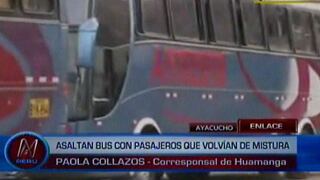 Roban en bus a productores de quesos que estuvieron en Mistura