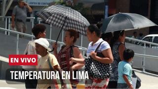 Revisa los últimos anuncios y reportes sobre la temperatura en Lima al 14 de abril