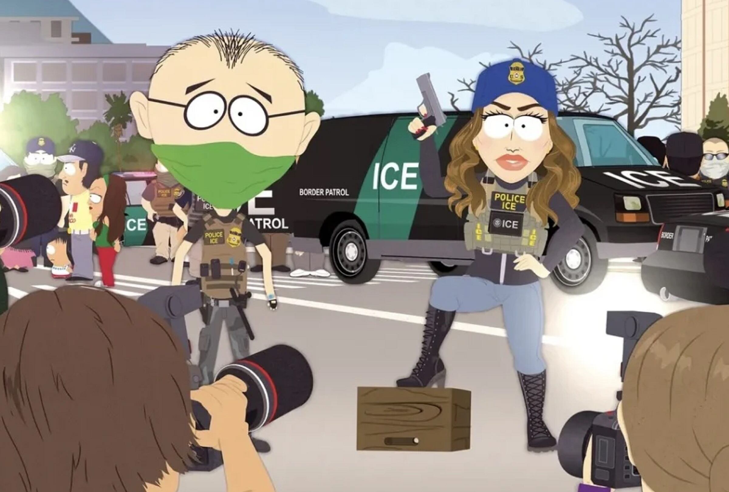 Kristi Noem asesina a varios cachorros en el segundo episodio de la temporada 27 de "South Park" (Foto: Comedy Central)