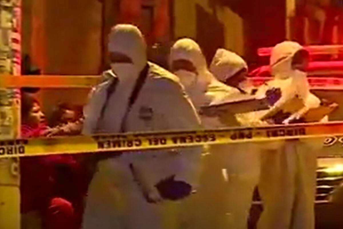 Menor de 17 años fue interceptado por dos sujetos a bordo de una moto lineal en Manchay. (Foto: Captura/Latina)