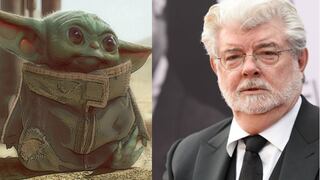 “Star Wars”: George Lucas conoce a “Baby Yoda” en el set de “The Mandalorian” | FOTOS