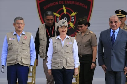 Keiko Fujimori ratifica su respaldo al ministro César Astudillo y al jefe de la PNP Fredy López