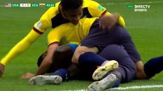 Ecuador vs. Estados Unidos: Jhon Espinoza y el 2-1 que fue convalidado por el VAR | VIDEO