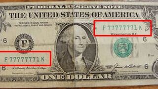 Otro que se busca: Así luce el billete de 1 dólar que vale 30,000 dólares