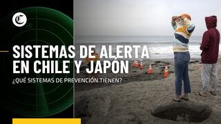 Japón y Chile: ¿Qué tipo de sistemas de prevención tienen estos países frente a un tsunami?