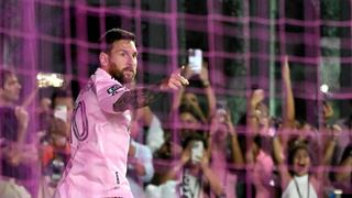 Lo sufrió Gallese: Lionel Messi anota doblete en la goleada de Inter Miami sobre Orlando City | VIDEO