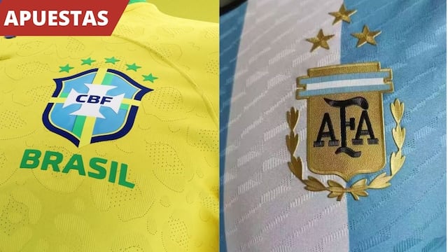 Brasil vs Argentina: apuestas, favorito y cuotas del partido por Eliminatorias Sudamericanas