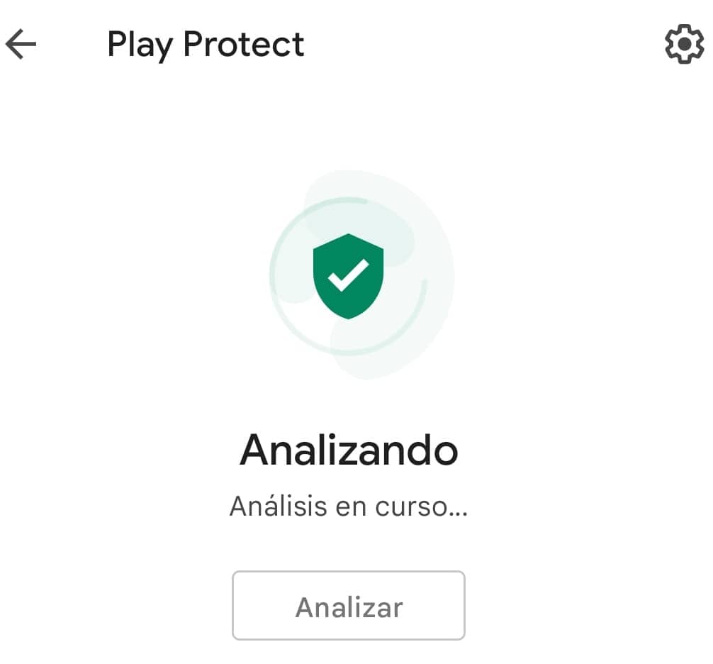 Play Protect de Google.