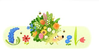 Equinoccio de Primavera: Google celebra su inicio con alusivo doodle
