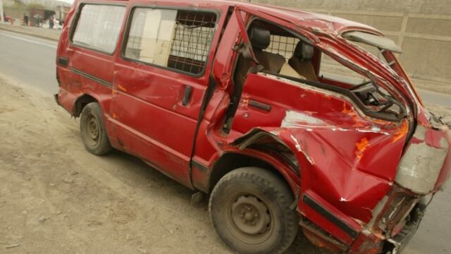 Cañete: nueve heridos dejó volcadura de vehículo en Asia