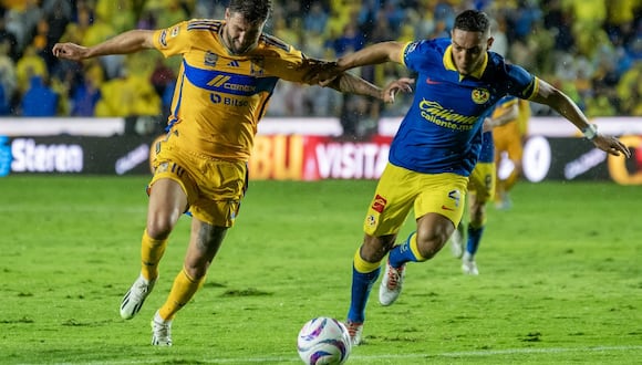 Conoce los horarios para no perderte ningún detalle del América vs. Tigres por la final del Apertura 2023 de la Liga MX. (Photo by Julio Cesar AGUILAR / AFP)