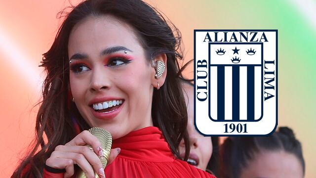 ¡Danna Paola es blanquiazul! Así posó la cantante mexicana con la camiseta de Alianza Lima | FOTO