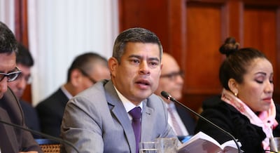 Luis Galarreta sobre moción de censura contra César Astudillo: “Censurar a un ministro que ha sido interpelado y está trabajando ¿para quién trabajamos?”