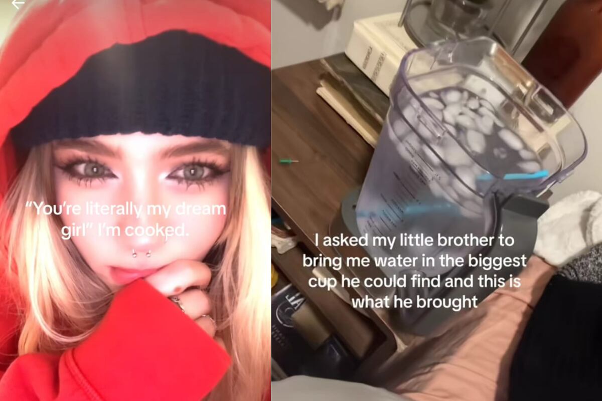 Una joven encargó una tarea a su hermano menor y el resultado fue inesperado. (Foto: TikTok/@ashofthelyn).