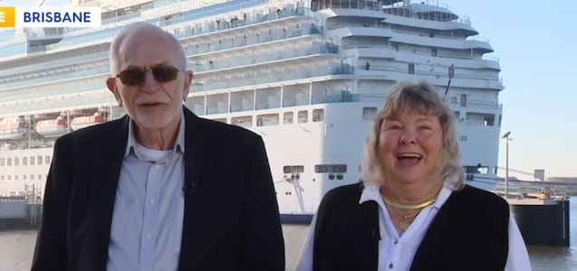 Pareja de jubilados vive en cruceros desde hace 500 días porque es más barato que un asilo