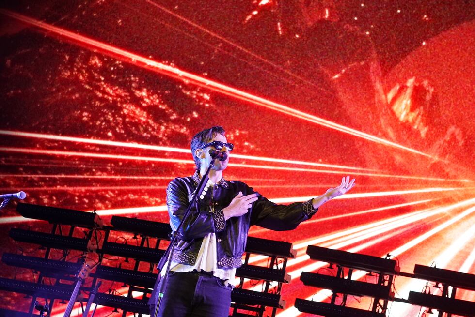 La banda Foster The People tocó en uno de los escenarios principales. (Foto: Cortesía de Narda K. Lozano)