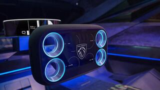 Inception Concept, el auto futurístico de Peugeot que llega con un ‘volante’ rectangular