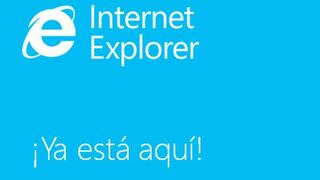 Internet Explorer 10 ya está disponible para los usuarios de Windows 7