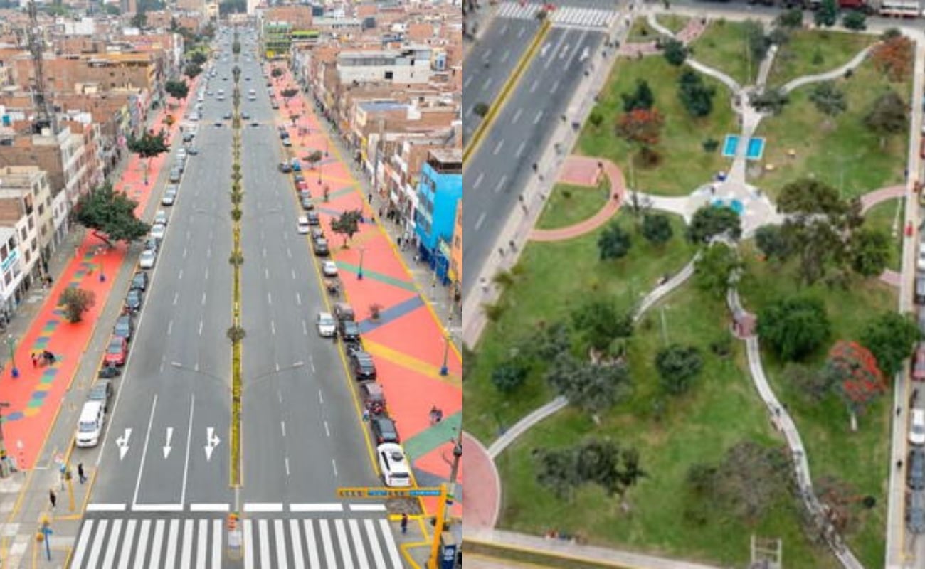 La Municipalidad de San Martín de Porres junto al municipio de Lima inauguraron la remodelada avenida Eduardo de Habich. Foto: SMP