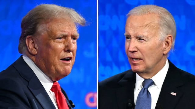 “Tú eres el imbécil, eres el perdedor”, dice Biden a Trump en el primer debate presidencial