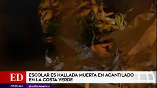 Magdalena:  menor es hallada muerta en acantilado de la Costa Verde  | VIDEO  