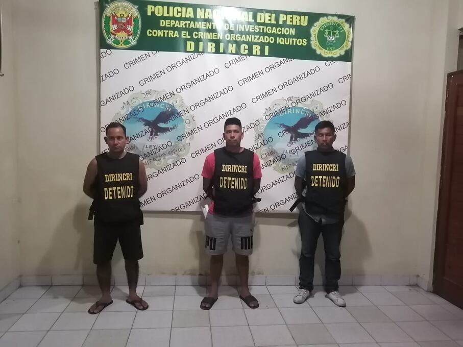 Jenner Hildago, amigo de 'Papilón' e hijo de precandidato a la Alcaldía distrital de Puinahua fue detenido en el Nanay llevando insumos para la minería ilegal