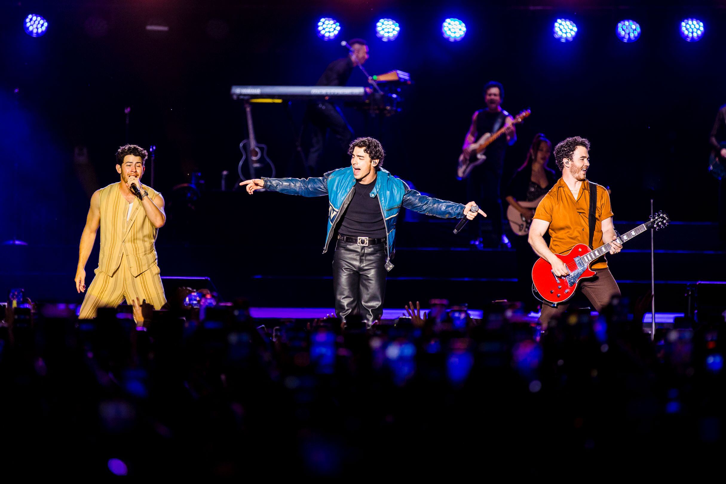 Los Jonas Brothers es un grupo estadounidense de música pop rock originario de Wyckoff, Nueva Jersey. (Foto: Mauricio Santana / Getty Images)