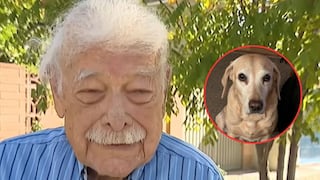 El emotivo reencuentro de un hombre de 93 años con su perro que se perdió durante dos semanas: “¡Sunny está a salvo!”