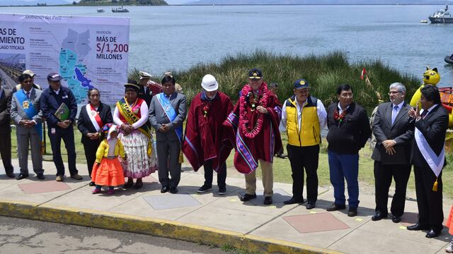 Oficializan declaración de interés de proyecto de aguas residuales en el Titicaca