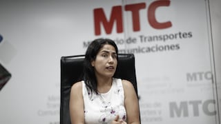 Paola Lazarte sobre ‘ley mordaza’: “Como ministra de Transportes y Comunicaciones apoyo la libertad de expresión”
