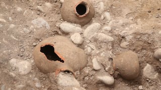 Plaza Manco Cápac: trabajadores hallan enterrados restos humanos y arqueológicos de hace dos mil años