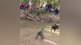Huancavelica: hombre de 70 años muere tras retar a toro y recibir cornada en fiesta patronal