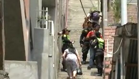 Seis mujeres fueron rescatadas de una banda criminal dedicada a la trata de personas. (Foto: Captura/América Noticias)