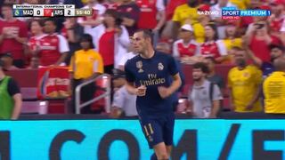 Bale aprovechó un rebote para anotar en el Real Madrid vs. Arsenal | VIDEO
