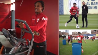 André Carrillo, Yoshimar Yotún y Wilder Cartagena ya entrenan con la selección peruana
