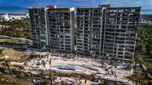 Acapulco permanece devastado un mes después del huracán Otis pese a esfuerzos