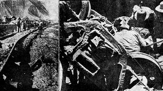 Tragedia en La Atarjea: la historia del impactante descarrilamiento de un tren en la Navidad de 1953 | FOTOS