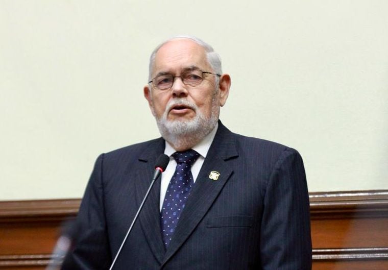 El congresista Jorge Montoya se pronunció sobre los cambios a la Ley de Contrataciones del Estado. (Foto: Congreso)