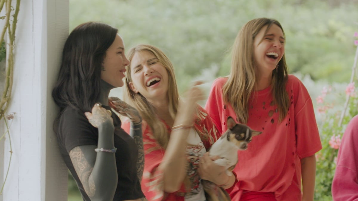 Lelé, Juanita y Mica Tinelli. (Foto: Prime Video)